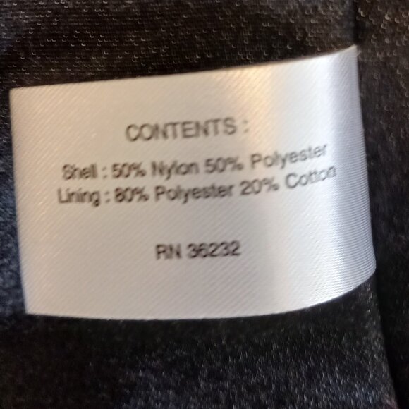 Gallery, Hooded Brown Animal Print Rain Coat Size Large, All Weather Coat/Jacket - Picture 15 of 16